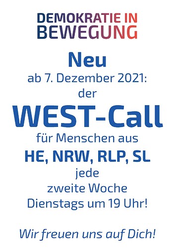 20211204 Aushang Info zum neuen West-Call